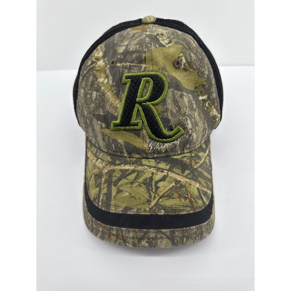 Remington Camo R Logo Mesh Back Trucker Hat Baseball Cap S M